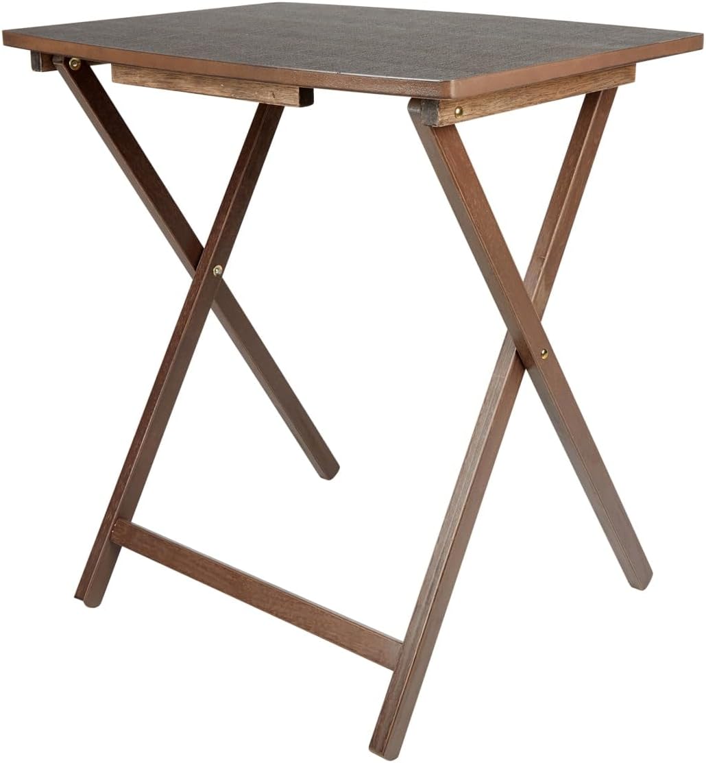 ItzZa Indoor Single Folding XL Oversized Tv Tray Table 24