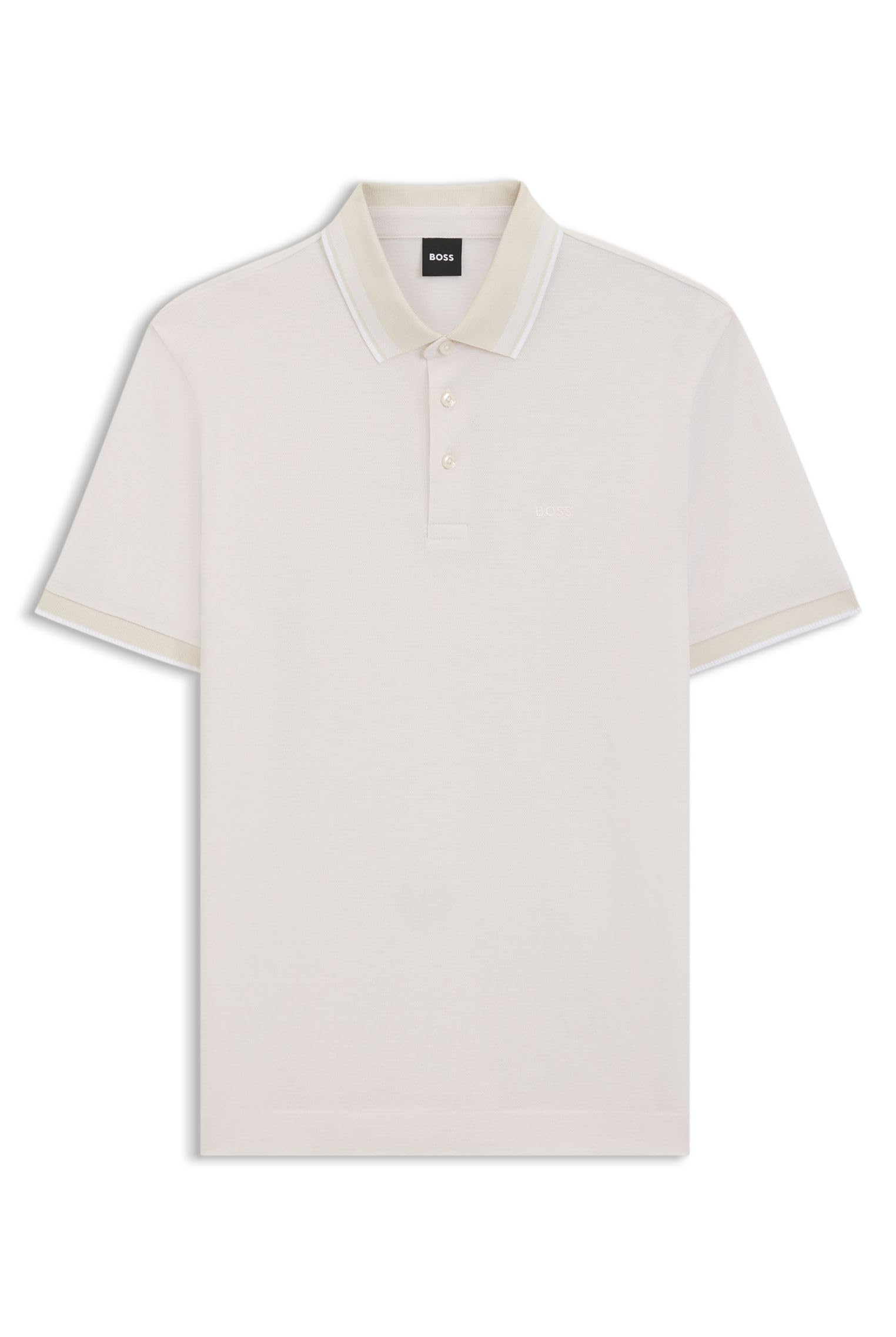 BOSS Herren H-Prout 141 Poloshirt aus Oxford-Baumwoll-Piqué mit Logo-Detail