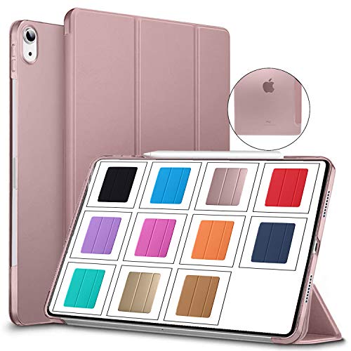Image of iPad Mini 6th Gen 2021 8.3 [ Mini 6 ] A2567 A2568 A2569 MK893HN /A MLX43HN /A MK8E3HN /A MK8C3HN /A Slim Lightweight Protective PC Dual Angle Stand Cover - Rose Gold