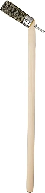 ProDec 1" Striker Brush with 15" Long Reach Handle for Painting Difficult and Awkward Areas Including High Walls, Ceilings, Corners, Behind Pipes - Suitable for All Paint Types, 1" 25mm