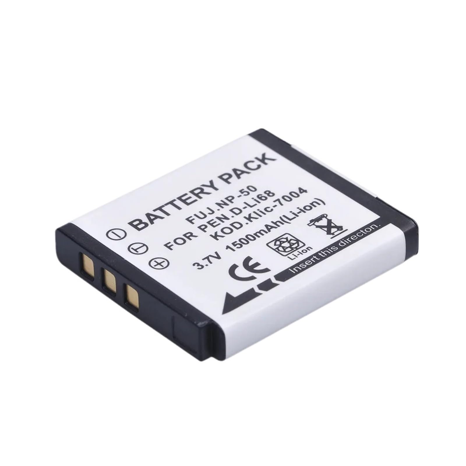 1500mAh NP 50 FNP-50 NP50 KLIC-7004 D-Li68 Batteria E Caricabatterie For Fotocamera For FUJIFILM FinePix F100fd F200EXR F60fd F50fd F70EXR(4xBattery 1xCharger)