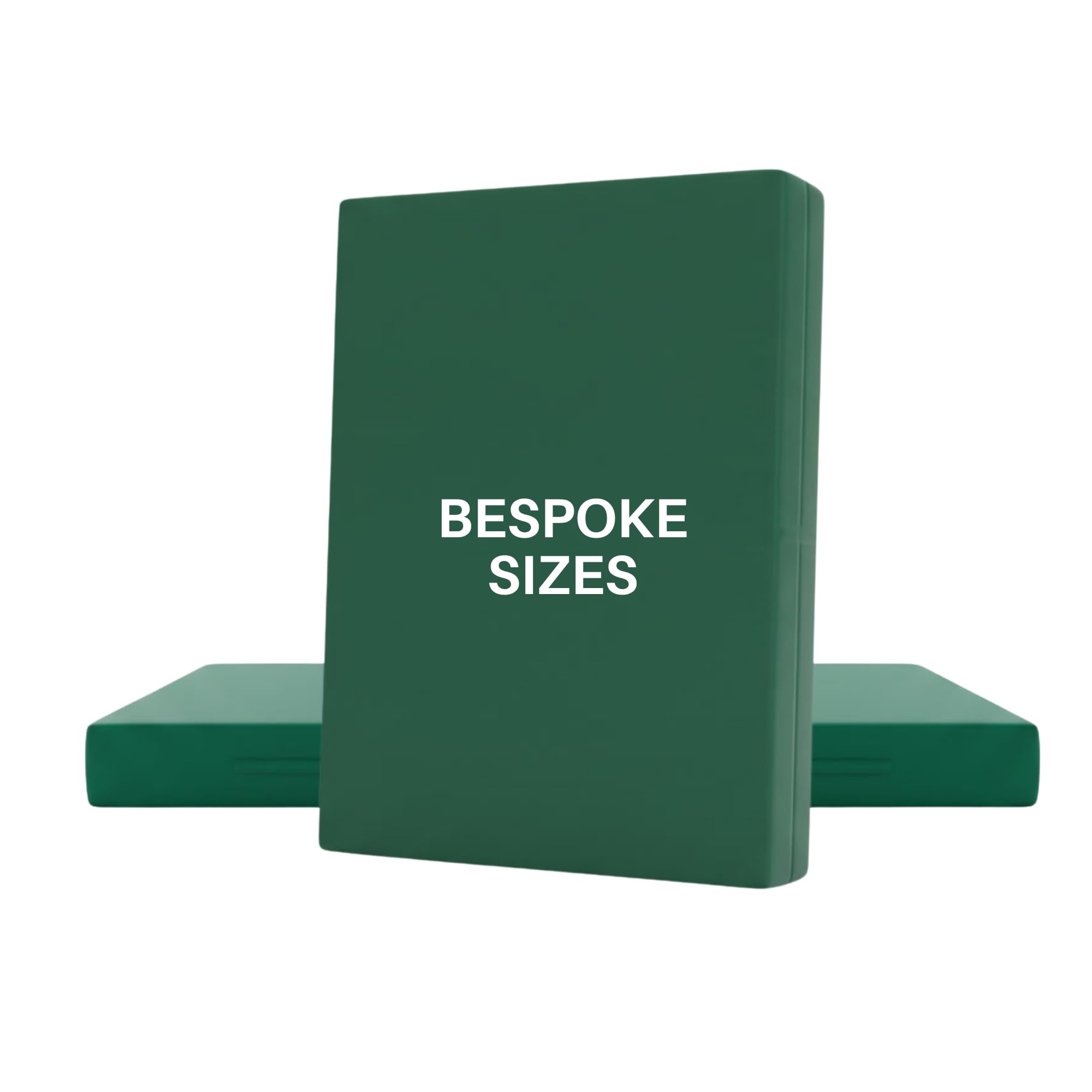 Custom Made Crash Mats Bespoke Gym Mats for Landing, Tumbling, Falling, Crashing Yoga Exercise Green, 8cm Thick