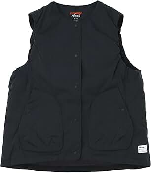 Amazon.co.jp: [ナンガ] 難燃性素材仕様ダウンベスト レディース