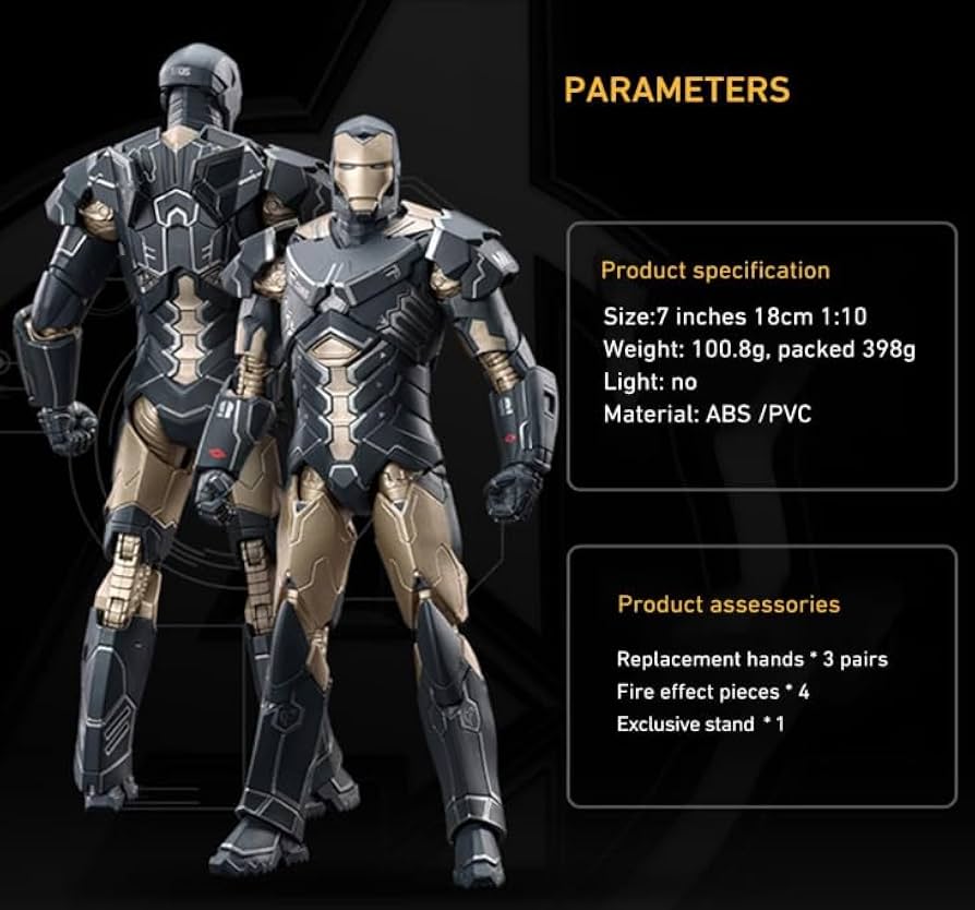 Amazon.co.jp: 「AC] 中動玩具 ZHONGDONG ZDTOYS 1/10 アイアン