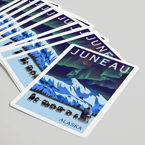 Lantern Press naipes poker tamaño estándar 52 cartas miniatura 5