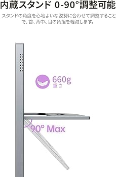 Amazon.co.jp: Miuniu モバイルモニター 4K 13.4インチ モニター