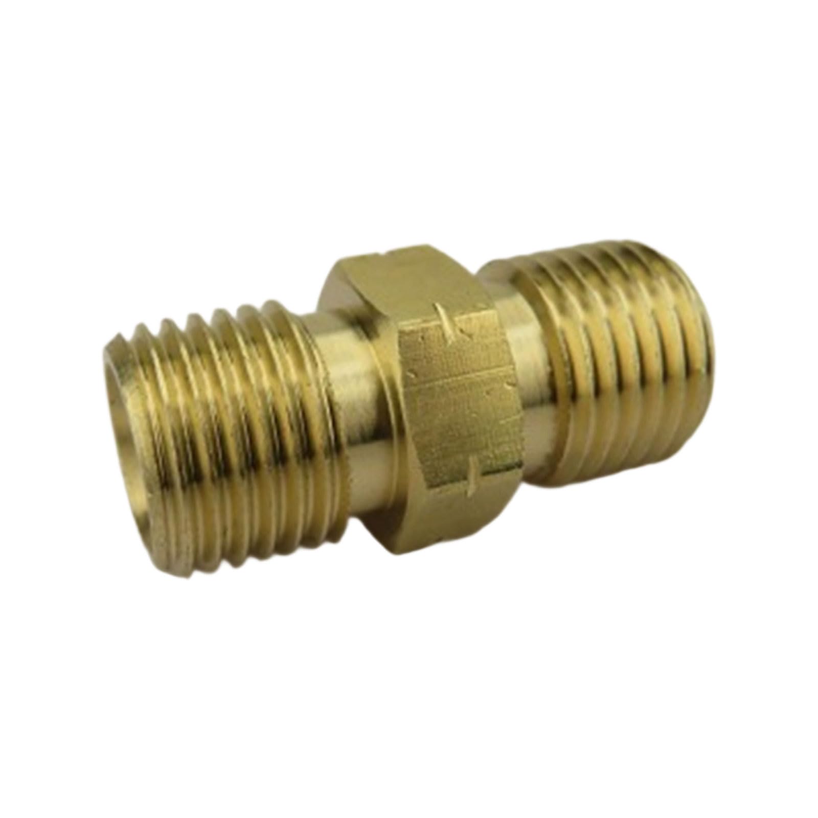 Multipurpose Copper Fittings 3/8Inch Inner Thread to 1/4Inch Outer Thread Left Hand for Propane Appliances Propane Adapter for Camping