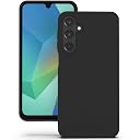 YATWIN Silicone Back Case for Samsung Galaxy A16, Soft-Touch Phone Back Cover for Samsung Galaxy A16 - Black gallery image