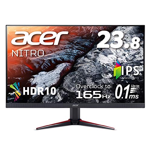 Acer Nitro ゲーミングモニター 23.8インチHD180Hz 1ms Amazon.com: Acer Nitro 23.8