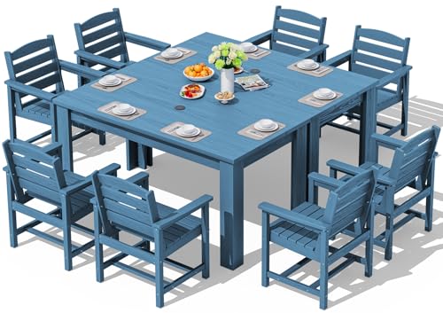 SERWALL HDPE 10-Piece Dining Set