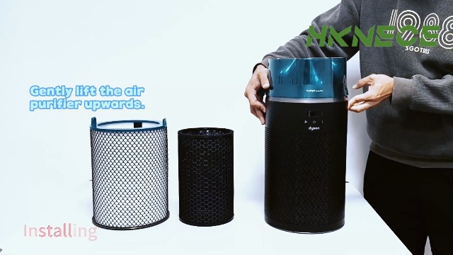 Image of HJ10 Replacement Filter Compatible with Dyson Hush-Jet Air Purifier, 3 in 1 True HEPA High-Efficiency Activated Carbon Filter for Pet Dander for Home Large Room