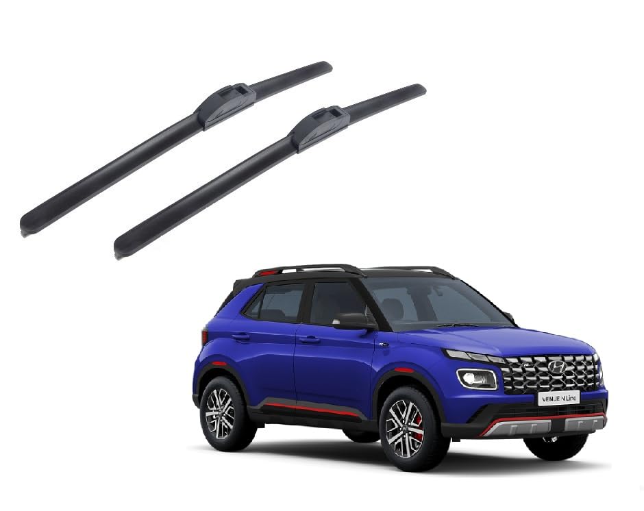 Autoclean Front Frameless Wiper Blade For Venue N Line, Size 24"+17"-picture-2