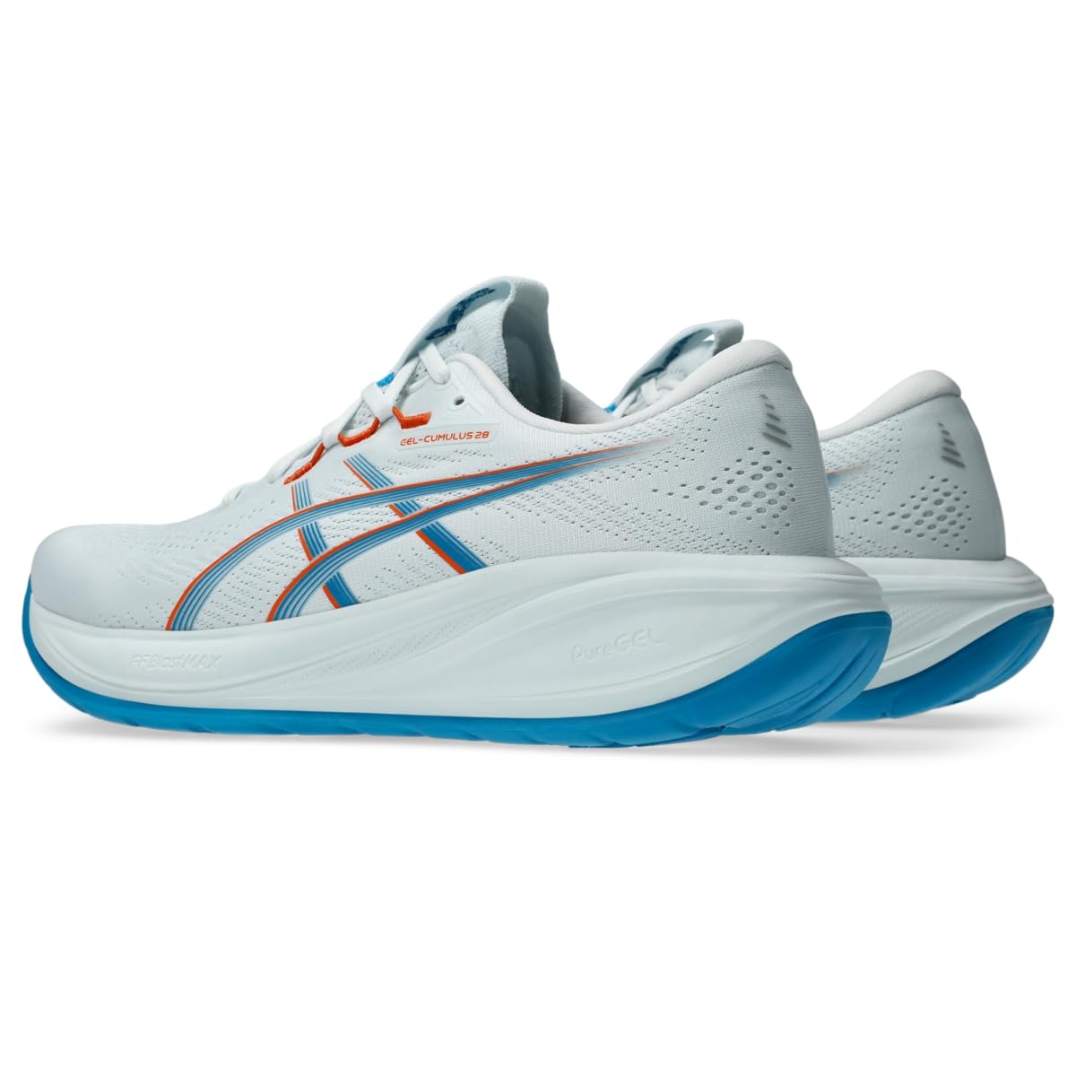 ASICS Herren Gel-Cumulus 28 Laufschuhe, Arctic Blue/Aegean Blue, 10.5 Wide