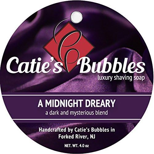 Catie's Bubbles Luxury Shaving Soap - New Formula (A Midnight Dreary)