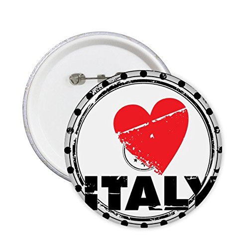 Épingle Italie cœur à offrir en souvenir à vos proches passionnés