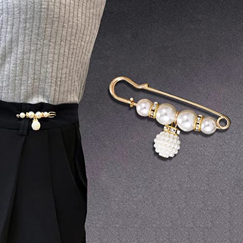 Image of iminoo 7 Pcs Fashion Brooch Pins Sweater Shawl Pins for Women Girls Clothing Dresses Decoration Accessories