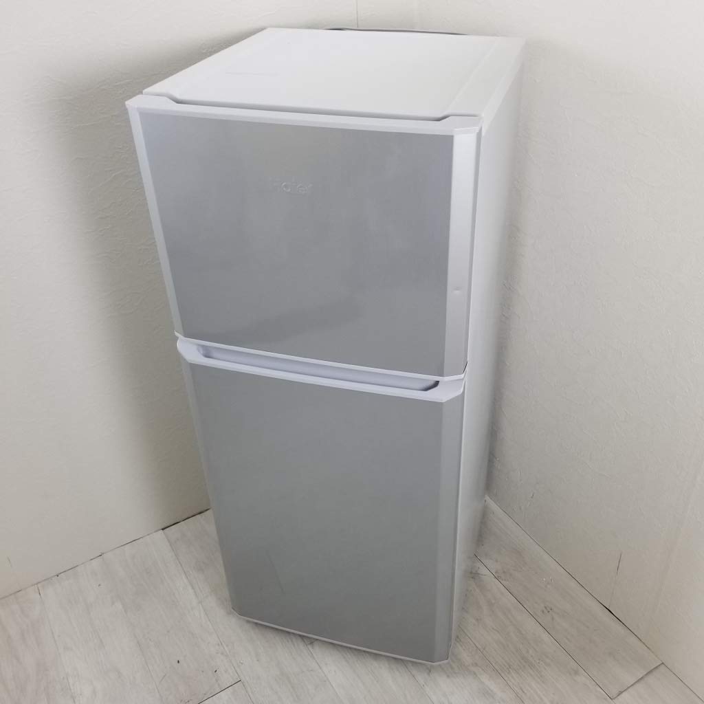 Amazon.co.jp: ハイアール 121L 2ドア冷凍冷蔵庫 シルバー JR-N121A-S