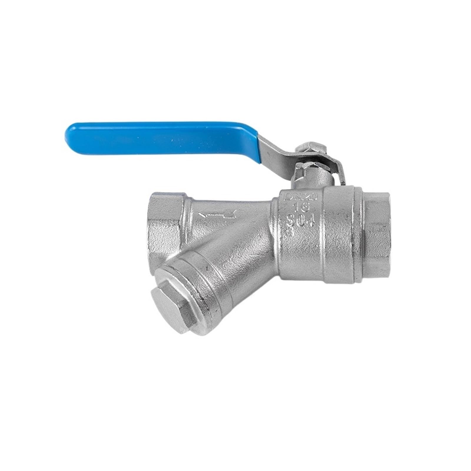 Vanne à boisseau sphérique en acier inoxydable 304, vanne de filtre en Y, interrupteur DN25, DN32, DN40, DN50(DN20)