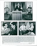 Vintage photo of Ralph Fiennes, John Turturro, Christopher McDonald, Rob Morrow and Hank Azaria starring in'Quiz Show.'