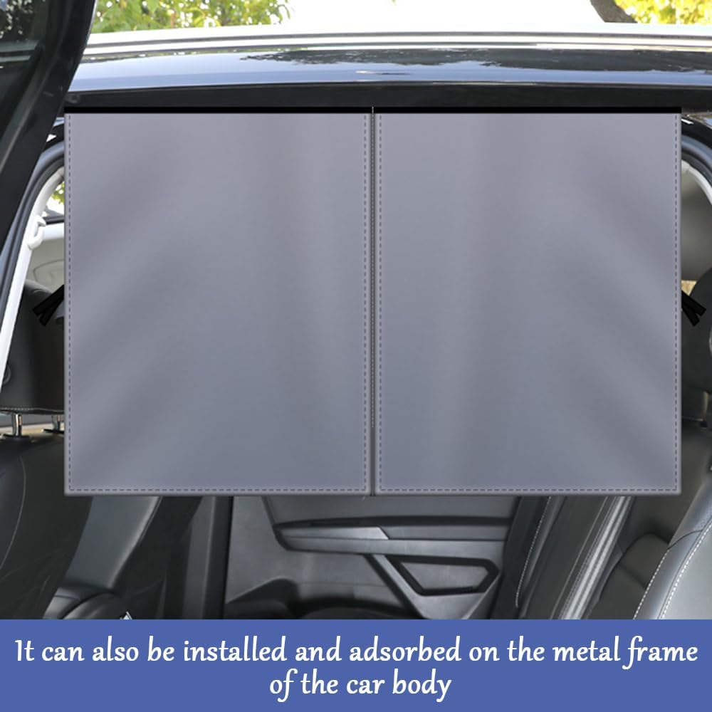 Pare-soleil Latéral Pour Fiat 500e (332) 3+1 2020-2025 - Protection UV - Maille - Installation Facile
