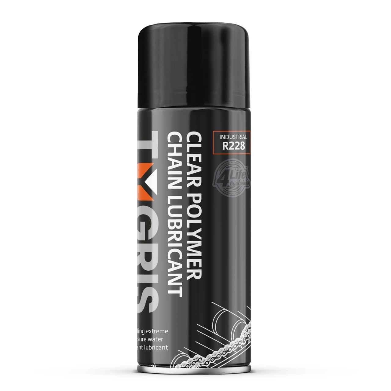R228 Clear Polymer Chain Lubricant 400ml - Brand TYGRIS