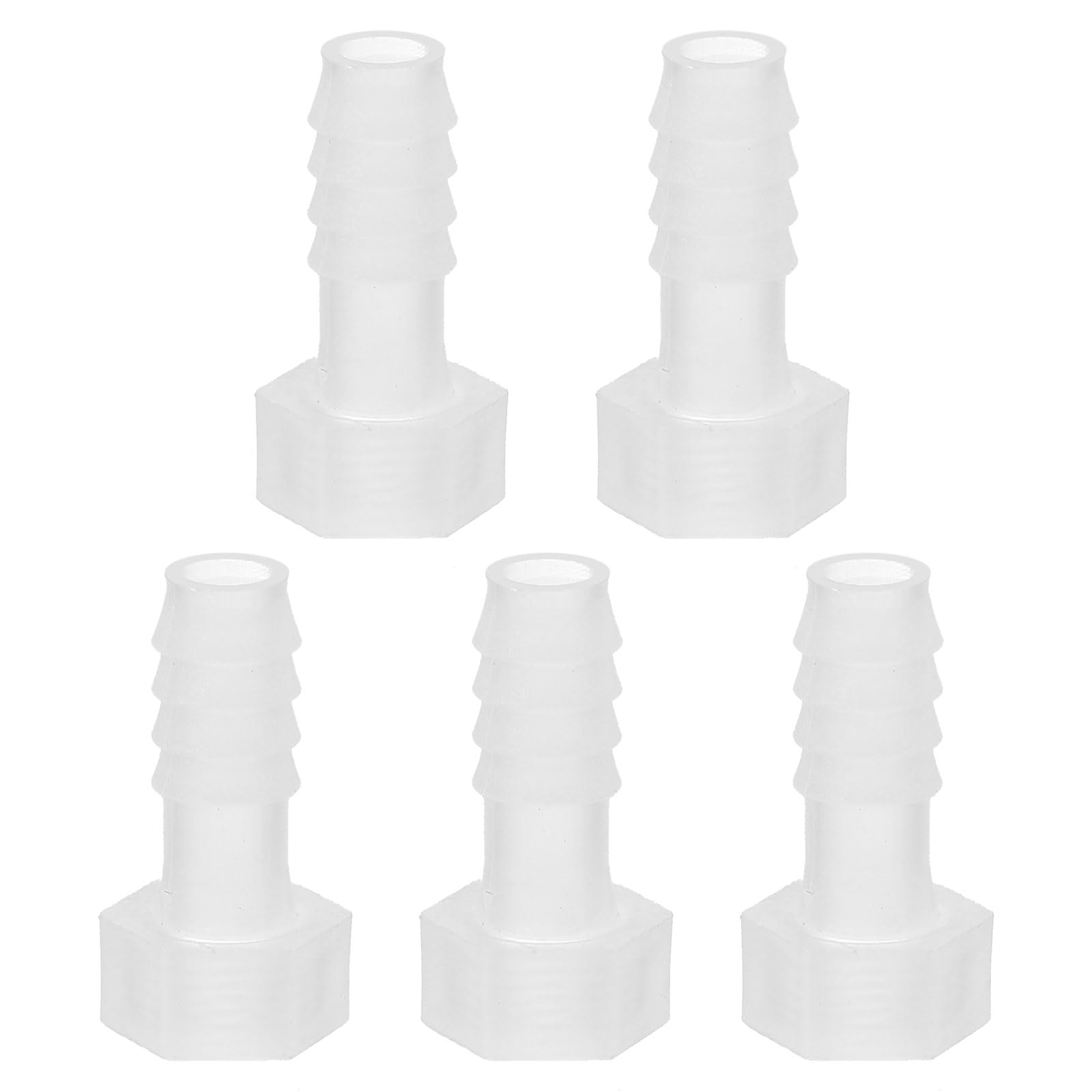 Raccord de tuyau en plastique PATIKIL 3/8 Barb x 1/4 G femelle pour eau et air x5