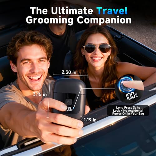 Save 42% on Cnunkn Men's Mini Electric Foil Shaver with code W4OQZNT8 - Image 6