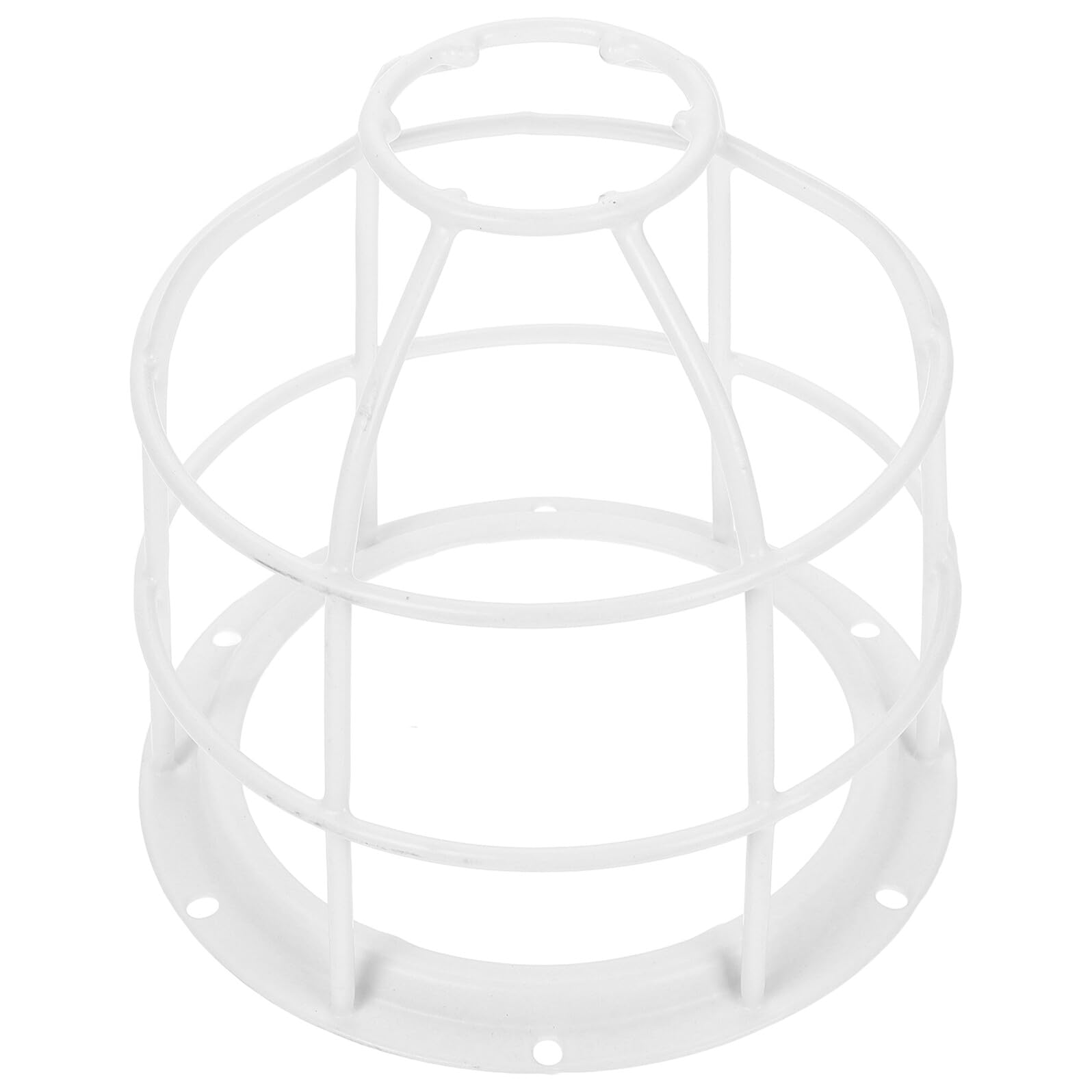 Gabbia Protettiva per in Acciaio Inossidabile Paraluce Industriale Antiurto per Illuminazione Officina Fattoria e Custodia Resistente e Versatile per Lampade