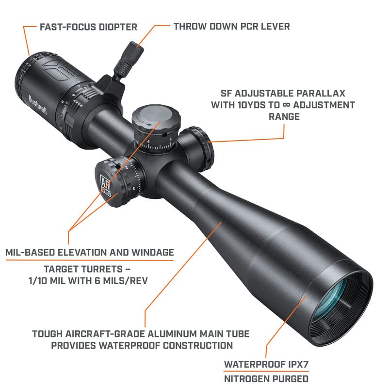 Amazon.co.jp: Bushnell AR OPTICS ライフルスコープ 3-12x40mm