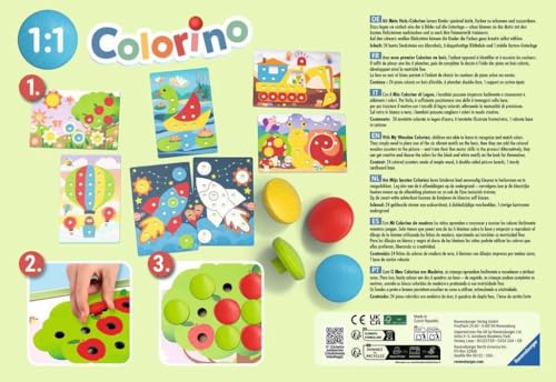 Ravensburger My Wood Colorino juego infantil de madera miniatura 2