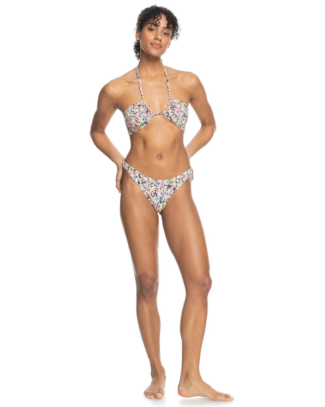 Roxy Printed Beach Classics - Top de Bikini Triangular para Mujer ERJX304910.