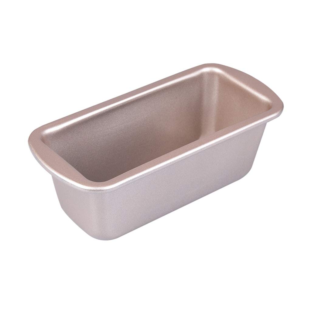 GCX- Molde de la Torta de la hornada Herramientas Rectangular bizcocho Pan del Molde Antiadherente Mini Tostadas Box Brownie Molde Conveniente (Size : S)