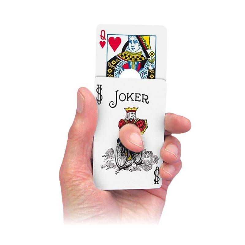 What the Hole - Finger Guillotine Zaubertrick | Magische Durchdringung mit Spielkarten | Magic Trick für Close-Up & Street Magic | Zaubertricks für Erwachsene | Zaubern Lernen | Zauberartikel