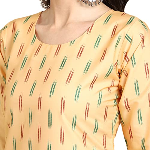 Image of Pinkmint Women's Crepe Digital Print Straight Kurta