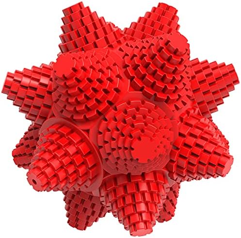VANFINE Dog Squeaky Toys Almost Indestructible Tough Durable Dog Toys Dog chew Toys for Large Dogs Aggressive chewers Stick Toys Puppy Chew Toys with Non-Toxic Natural Rubber for Large Dog Breeds