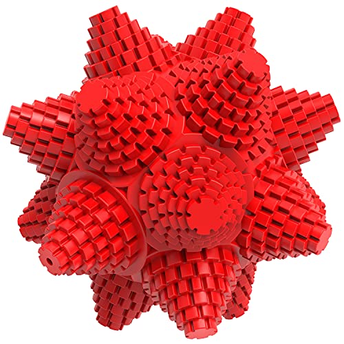 VANFINE Dog Toy, Squeaky, Indestructible, Tough, Durable Stick Chew Toy for Large Dogs, Puppies and Aggressive Chewers with Non-Toxic Natural Rubber