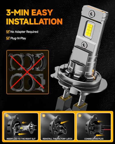 Fahren RELFXFRNCRH7 2024 Upgraded H7 Bulb,18000Lm 600% Super Bright H7 Lighting Bulb thumb #1