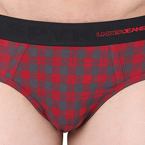 Image of Underjeans Men's Cotton Blend Regular Fit Brief