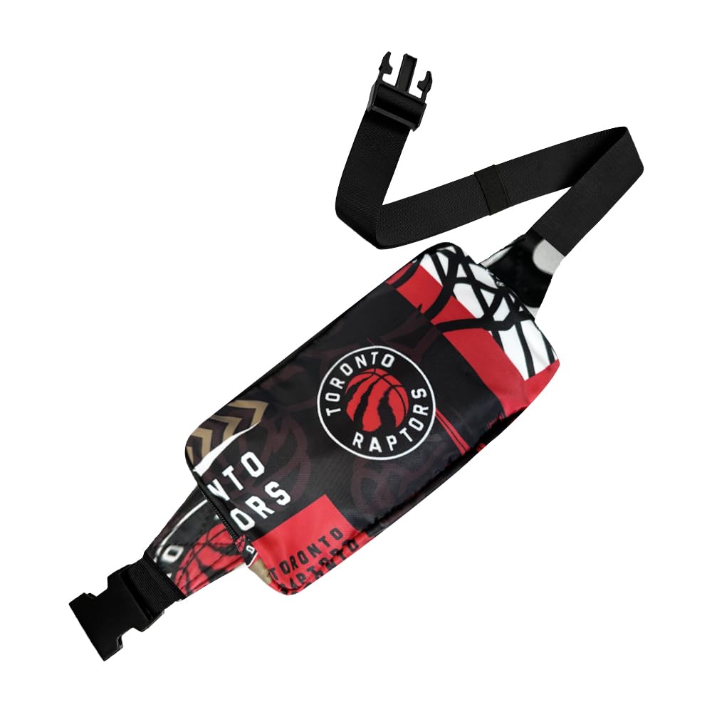 Toronto Raptors Fanny Pack Durable, Stylish, and Versatile Waist Bag for Travel, Hiking, and Everyday Use