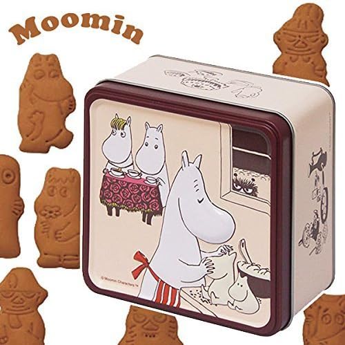 Hokuriku confectionery Moomin valley of biscuits (cocoa cans) 15 bags