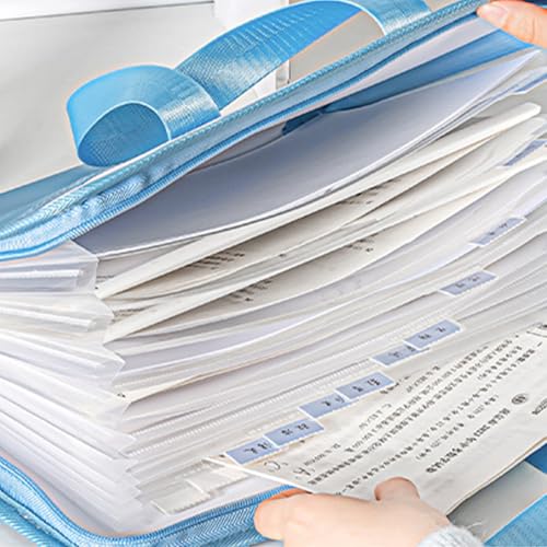 Organiseur de documents accordéon 13 positions trieur extensible bureau - 6