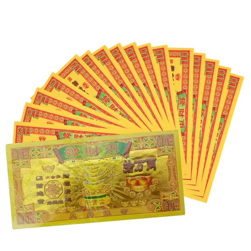 Joss Paper Ancestor Money to Burn for Ancestral Worship, 27 Pcs