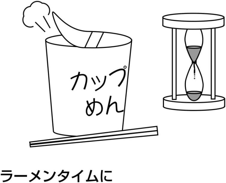 シンワ測定(Shinwa Sokutei) 砂時計 3分計 ピンク 70551