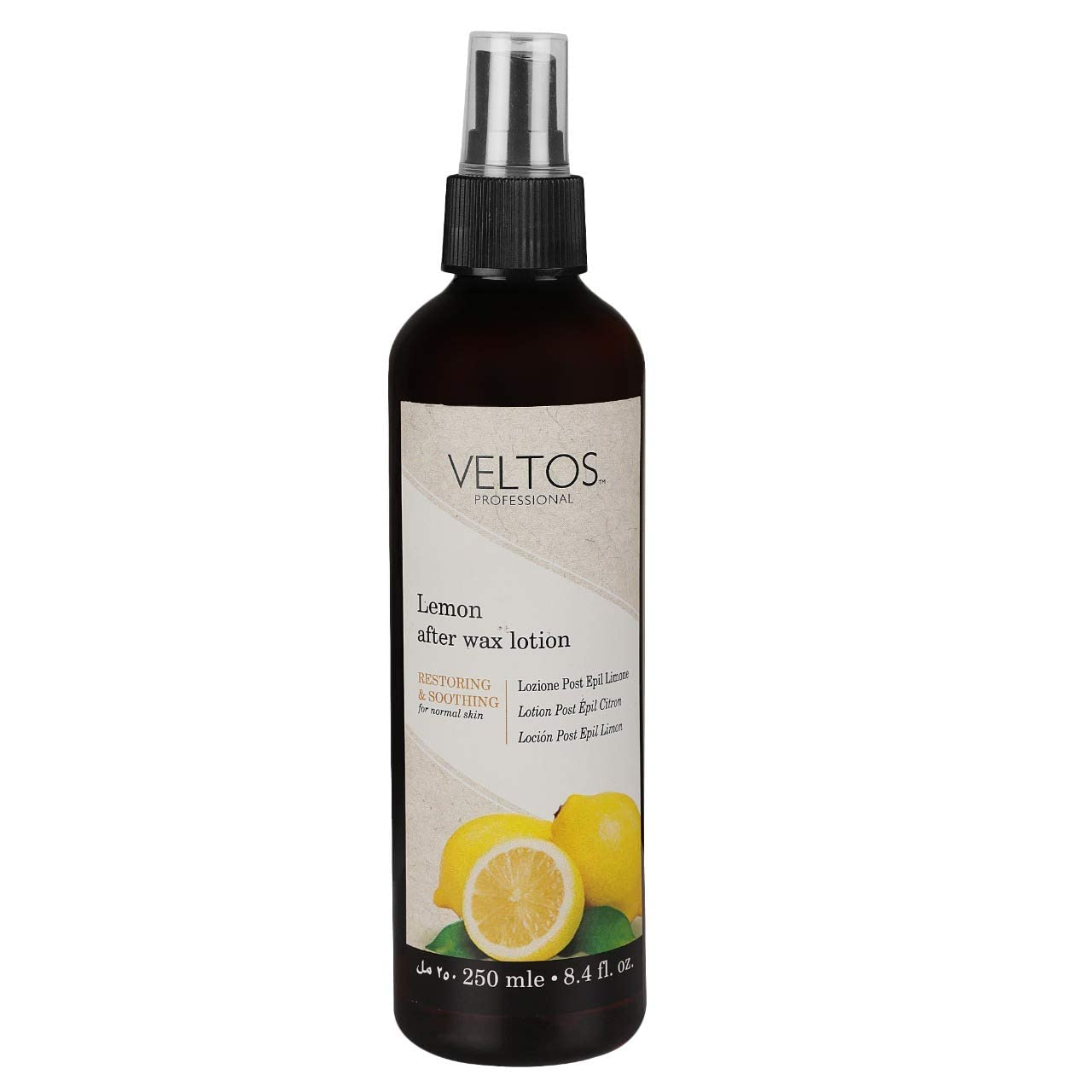 After Wax lotion, Natural and Antiseptic Skin Care Waxing Gel, Suitable for Beauty Parlor, Salon, Spa and Hair (LEMON 250ml)