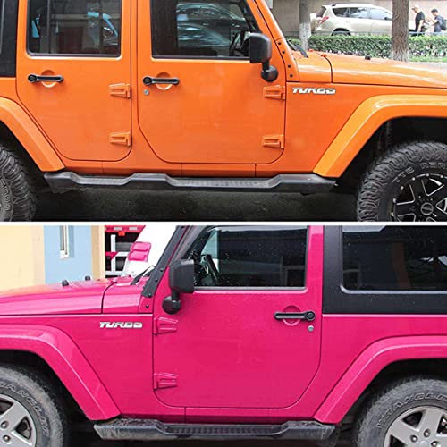 Aicel Turbo Car Emblem, 2 Pcs 3D Metal Turbo Badge For Auto Side Body Fender Rear Trunk, Automotive Replacement Decoration Decal Sticker, Tailgate Letter Nameplate For All Cars, Truck, Suv (Silver) #TOP5