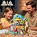 INSOON City Pet Shop Building Set with Lights, Cozy Pet Store Construction Toy with Cats Dogs, Cute Animal Store Miniature House Model Building Block Kit for Adults Kids Boys Girls Ages 8-12+