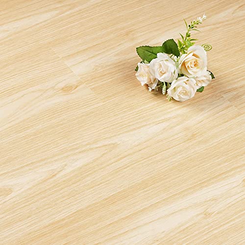 Funstick 6"X36" 15 Pcs Peel And Stick Floor Tile Waterproof Wood Vinyl Plank Flooring Peel And Stick Flooring Stick On Floor Tiles For Bathroom Bedroom Rv Laminate Flooring Light Wood Planks For Walls #TOP7