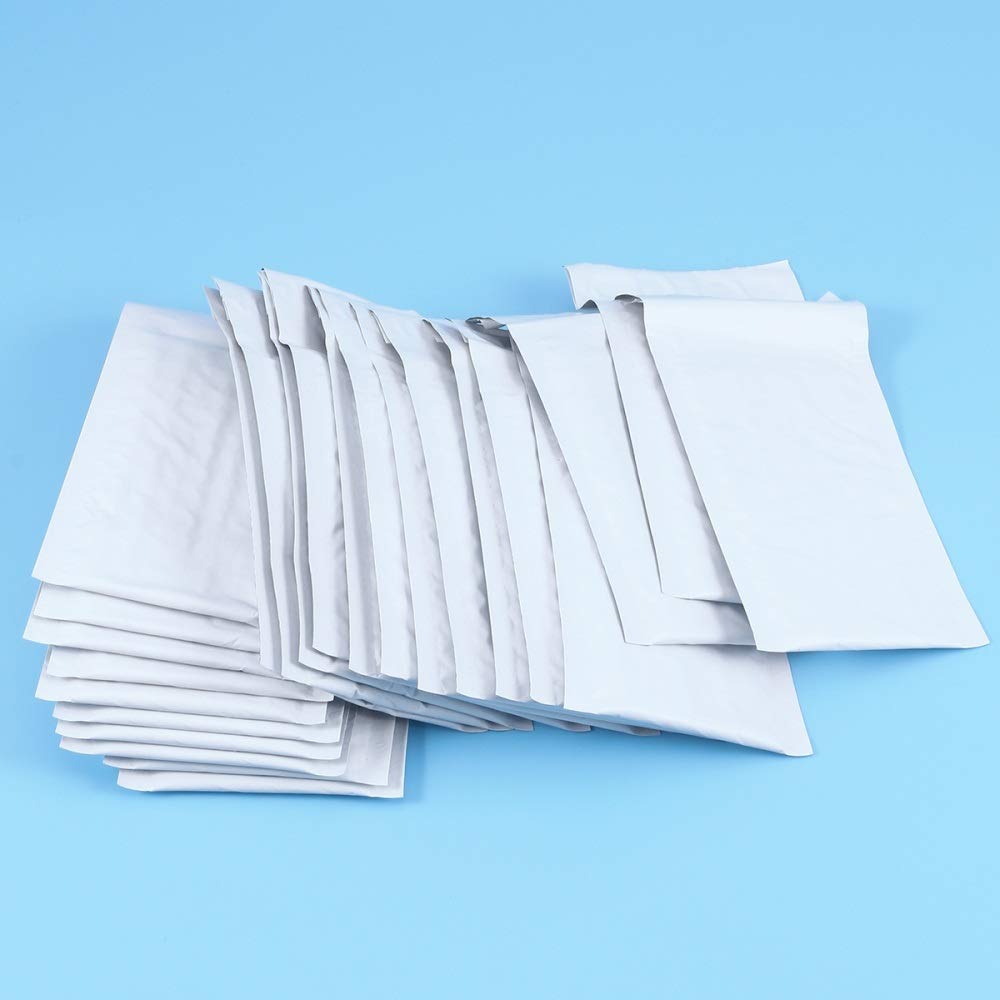 Enveloppe Plastique Expedition 100 pcs emballages durables sacs de messagerie Bubble Sacs de courrier à bulles rembourrés enveloppes en mousse à bulles d'enveloppe d'enveloppe pour l'envoi