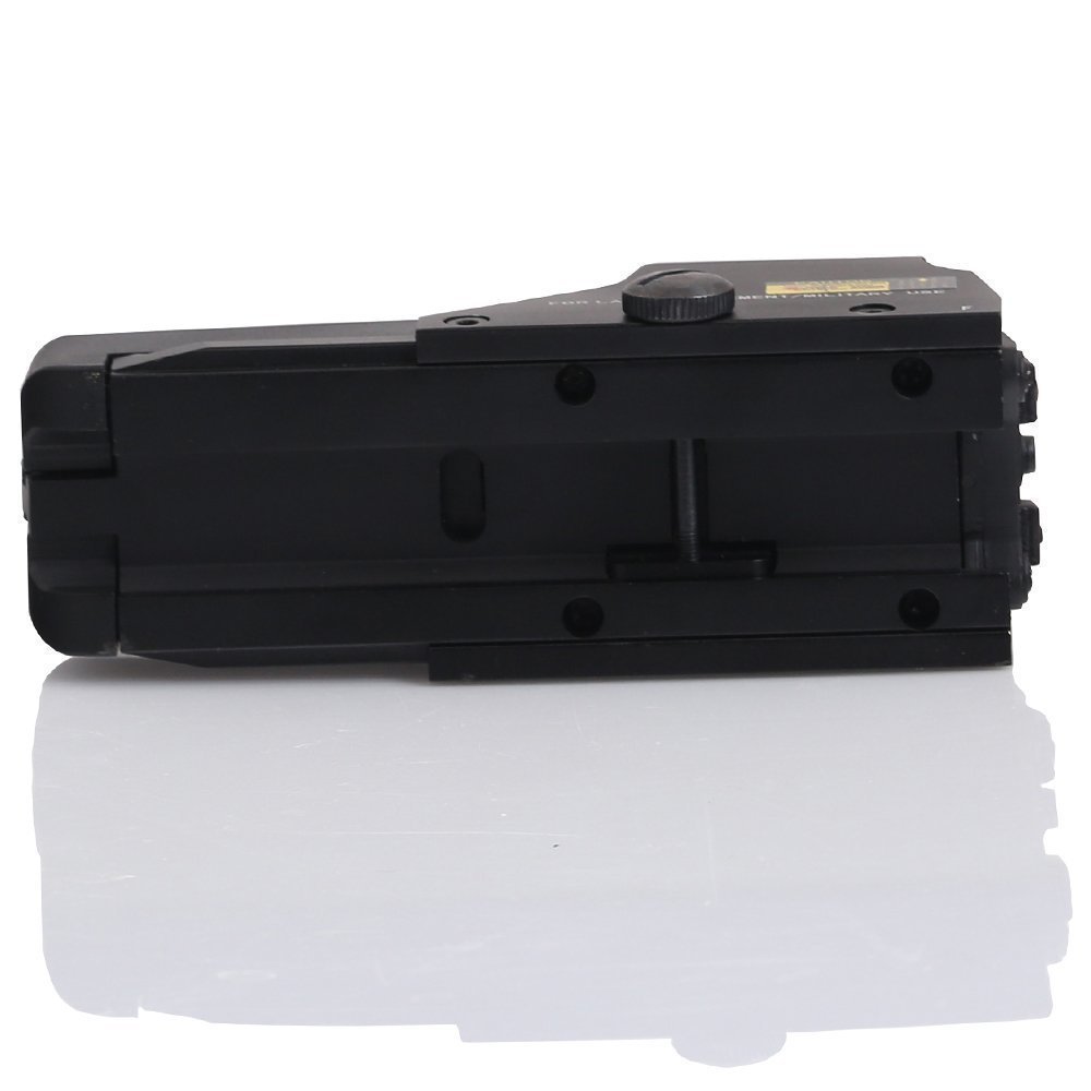 30 Yards Tactical "552 Holographic" Rifle Shotgun Pistol Absehen Rot Gruen Dot Reflex Sight / Scope, 10 Levels Helligkeit (Mit 2 AA Batterie) - Rifle de airsoft