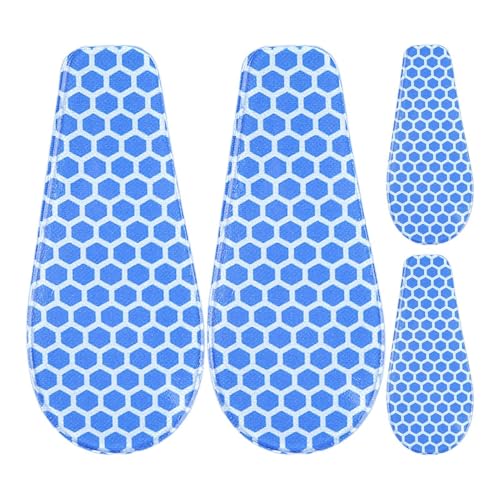 Ankle Pads, Shock Absorbing Gel Protectors, 80g Lightweight Brace Set with Cushion Support Design, Sports Safety System, Foot Protection Discs with Flexible Fit, Athletic Accessory for Hockey Skating